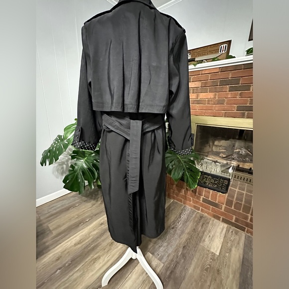 🛍️ Forecaster of Boston Black lightweight trench jacket size P7/8 - Picture 13 of 13
